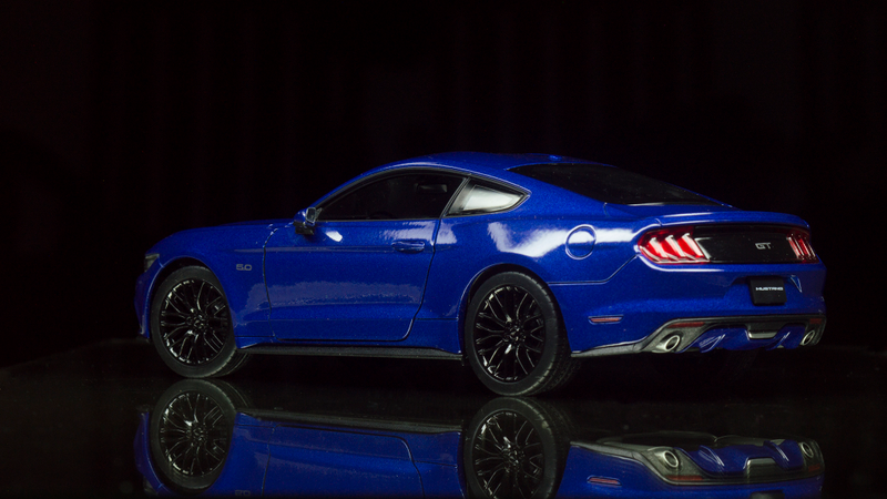 Note the misalignment in the rear GT badging?